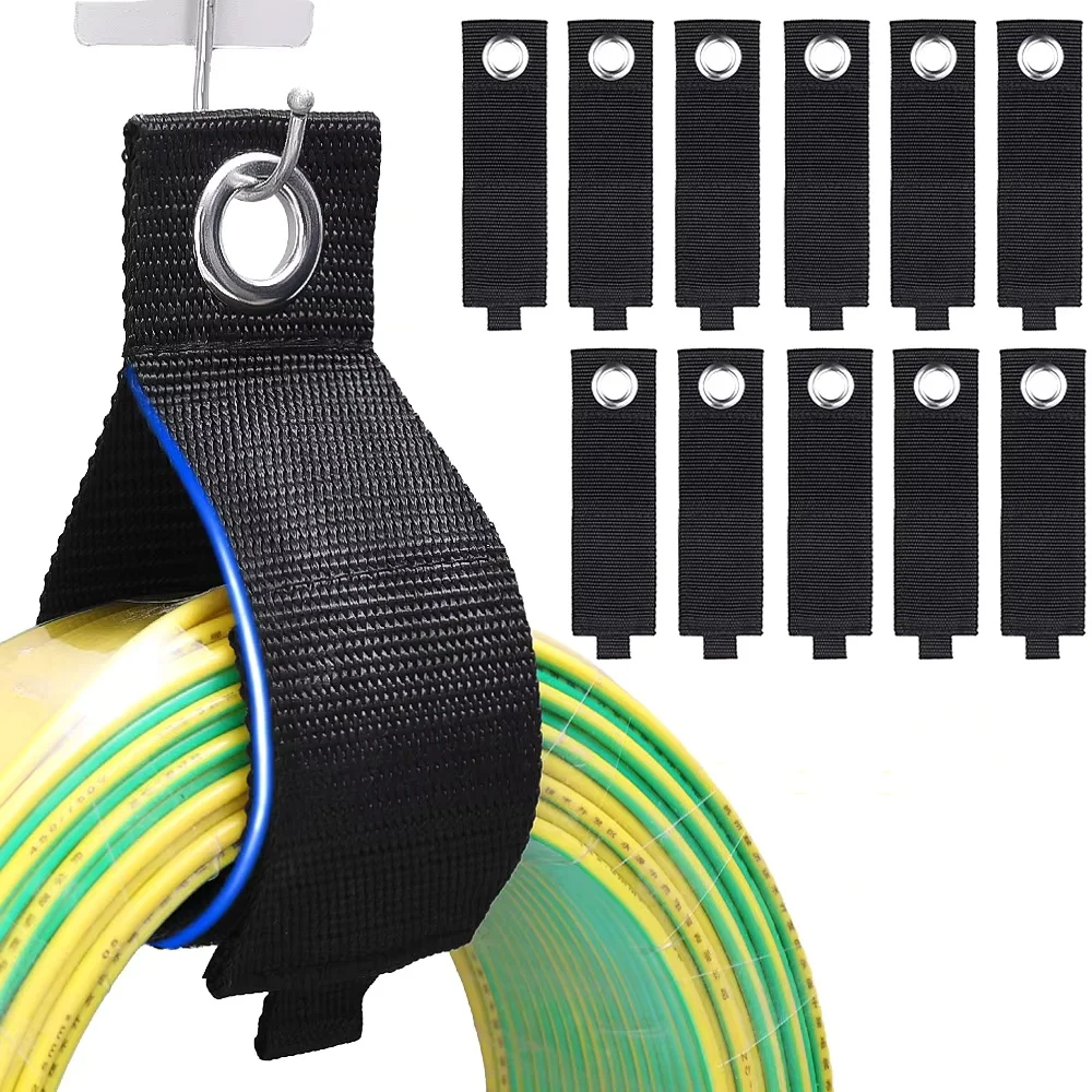 Cable Organizer - Wytrzymałe paski do przechowywania, wielokrotnego użytku,