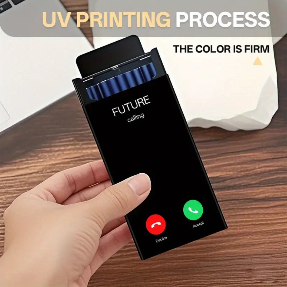 Phone Holder - Smukła metalowa paczka na papierosy z