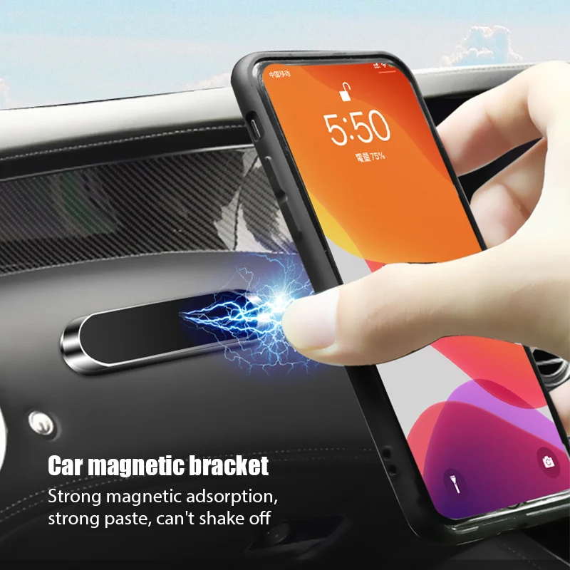 Phone Holder - Magnetyczny uchwyt samochodowy na telefon, obrotowy,