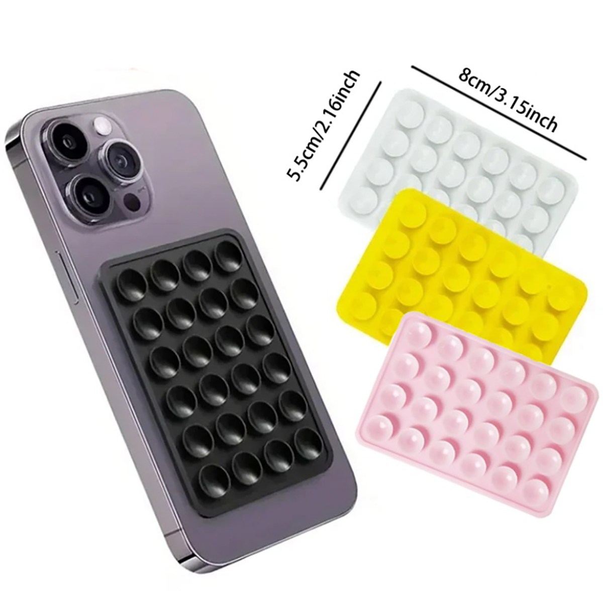 Phone Holder - Silikonowa podkładka z przyssawką do mocowania