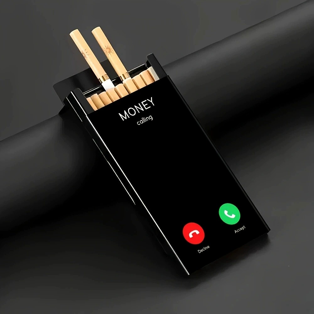 Smukła metalowa paczka na papi – Phone Holder recenzja i cena